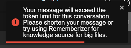 令牌限制錯誤